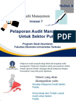 Inisiasi 7 Pelaporan Audit Manajemen untuk Sektor Publik