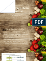 Enteral – Parenteral in Practise