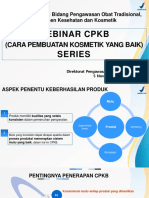 1 Materi Arahan Webinar CPKB Series Oleh Ibu Deputi II Badan POM - Dra. Reri Indriani, Apt., M.Si
