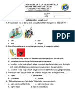 Soal Pas KLS 2 Tema 1