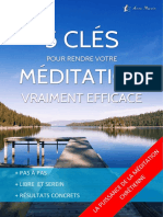 5 Cles Meditation Efficace