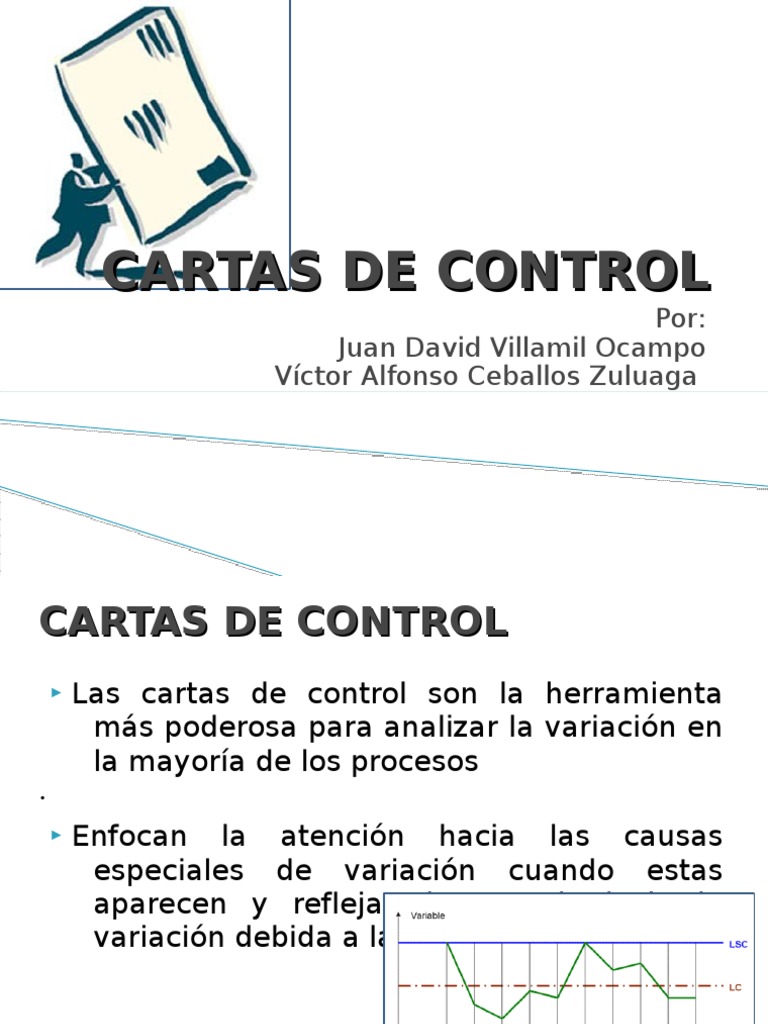 Cartas de Control | Calidad (comercial) | Informática y tecnología de ...