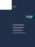 Performance Management Innovation