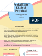 Chalvis Ekologi Populasi