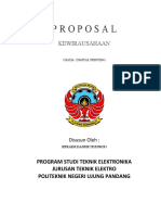 Proposal: Kewirausahaan