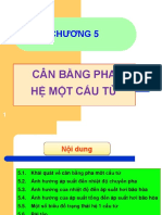 Chuong 5 - Can Bang Pha He Mot Cau Tu