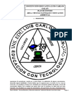 Justificacion Plan de Estudios Area Ciencias Naturales