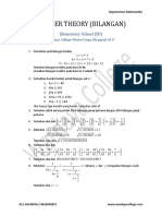 2017 Sd Number Theory Bilangan