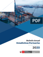 Boletín Anual de Estadísticas Portuarias 2020 PDF