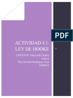 Actividad 4.1 Ley de Hooke