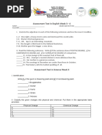 Grade 5 Quarter 2 Performance Tasks | PDF