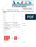 Soal Matematika Kelas 1 SD Bab 2 Penjumlahan Dan Pengurangan Dan Kunci Jawaban