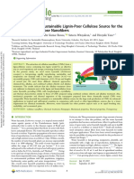 2019 Water Hyacinth A Sustainable Lignin-Poor Cellulose Source For The