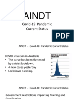 WG1 Workshop - Response To COVID-19 - Presentations