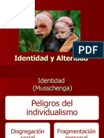 Alteridad e Identidad