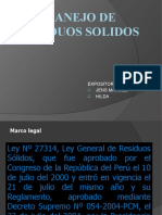 Manejo de Residuos Solidos