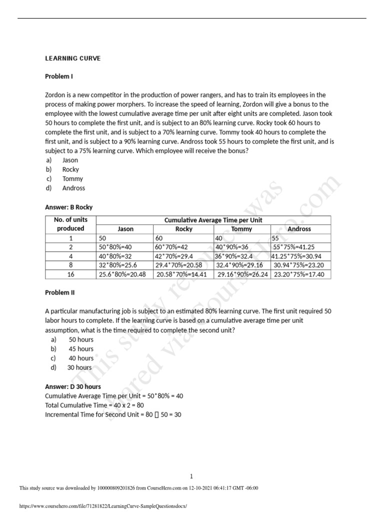 This Study Resource Was Problem I Pdf Applied Mathematics