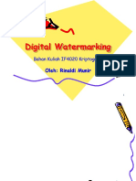 Digital Watermarking 2016
