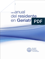 Manual Del Residente en Geriatría