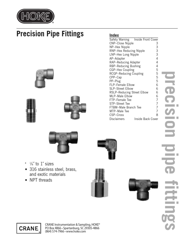 PipeFittings Catalog | PDF | Pipe (Fluid Conveyance) | Mechanical ...