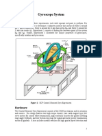 Gyroscope System: Figure 1: ECP Control Moment Gyro Experiment