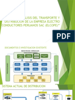 Análisis Del Transporte Y Distribución de La Empresa Electro Conductores Peruanos Sac (Elcope)
