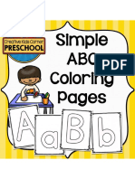 SimpleABCColoringPages 1