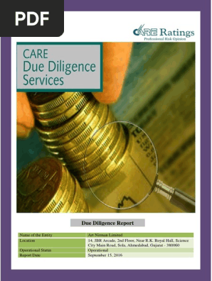 Financial Due Diligence Art Nirman