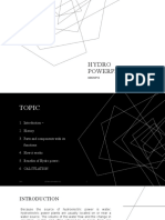 Hydro Powerplant: Group Ii