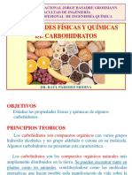 4 Prop. Físicas y Químicas de Carbohidratos