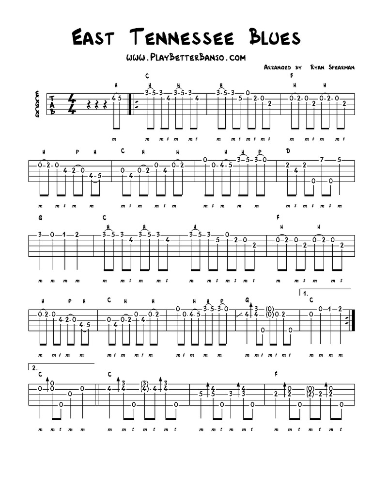 East Tennessee Blues | PDF