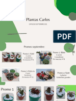 Catálogo Plantas Carlos