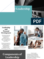 Leadership and Personal Development