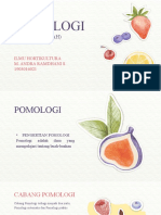 POMOLOGI (ILMU TENTANG BUAH