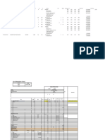 Part cost breakdown sheet