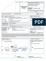 P LP0835 Purchase Order
