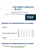 Ejemplo Representacion de Jordan