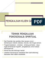 Materi 6 Pengkajian Psikososial Gerontik