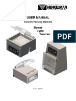 User Manual: Vacuum Packing Machine