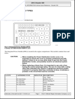 2013 Chrysler 300 3.6L Localizacion de Fusibles y Relevadores