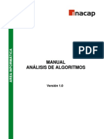 Manual de Analisis de Algoritmos