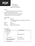 Detailed Lesson Plan For Araling Panlipunan - Konsumo at Produksyon | PDF