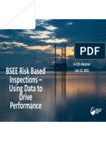 BSEE Risk Based Inspections