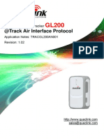 GL200 @tracker Air Interface Protocol - V1.02