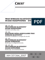 SilverCrest STSK 2 D4 Headphone