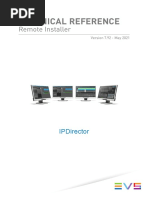 IPDirector TechRef RemoteInstaller 7.92