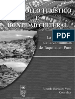 Desarrollo Turistico e Identidad Cultural