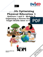 Health Optimizing Physical Education 1