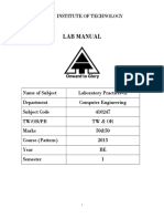 ARMY INSTITUTE OF TECHNOLOGY LAB MANUAL TESTING PROJECT