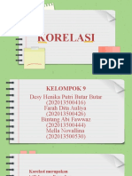 Korelasi - Kelompok 9 - R3F